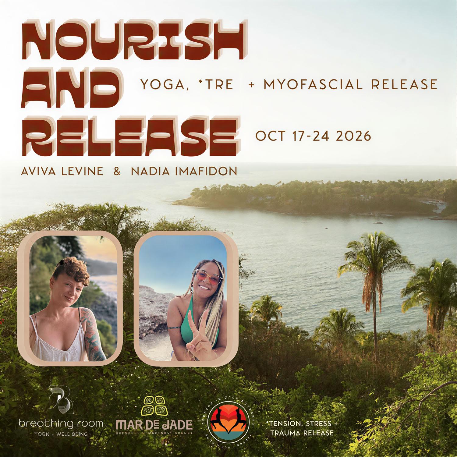 Hatha yoga, TRE® + myofascial release