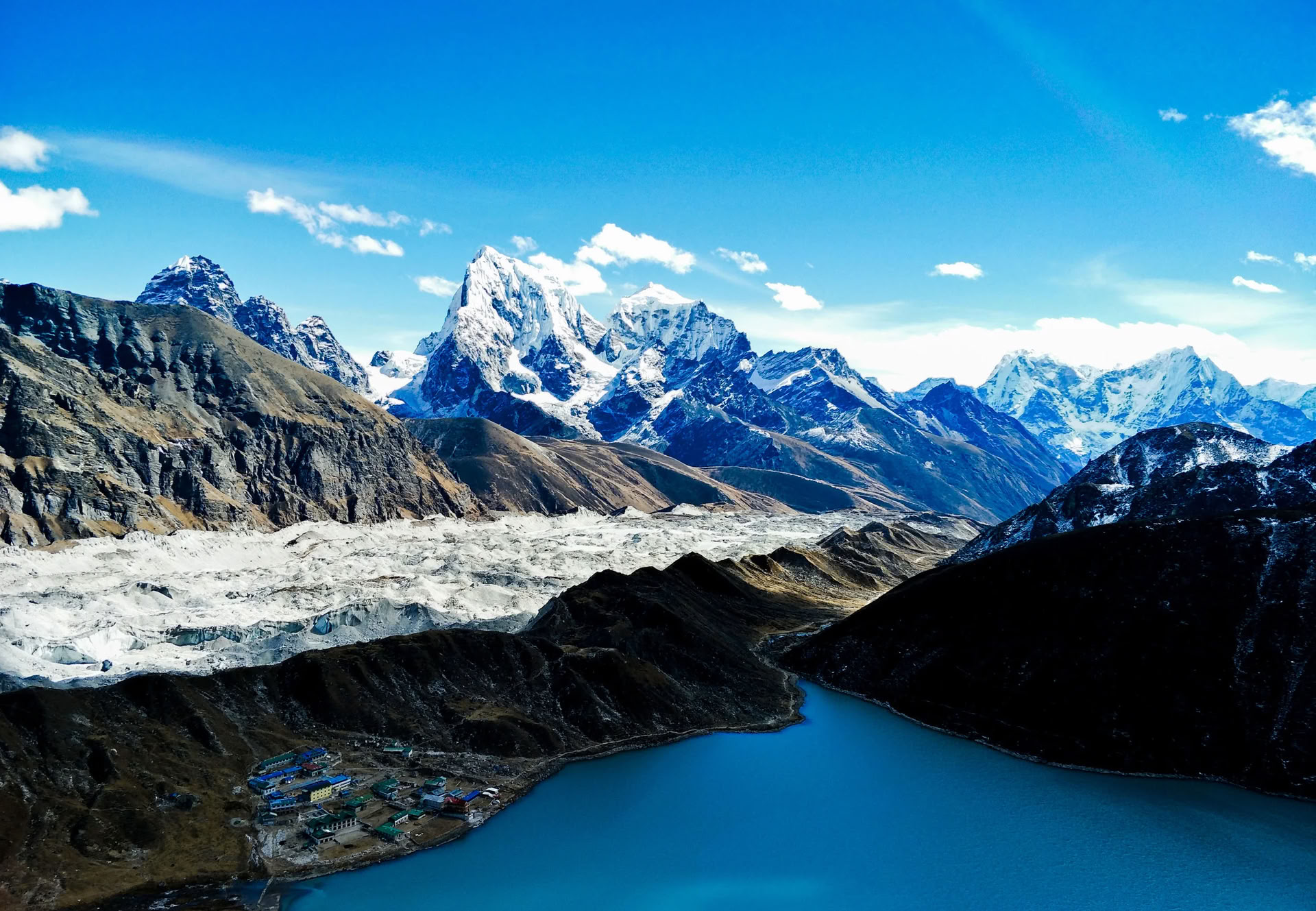 Everest Gokyo-søen-vandretur på dine drømme