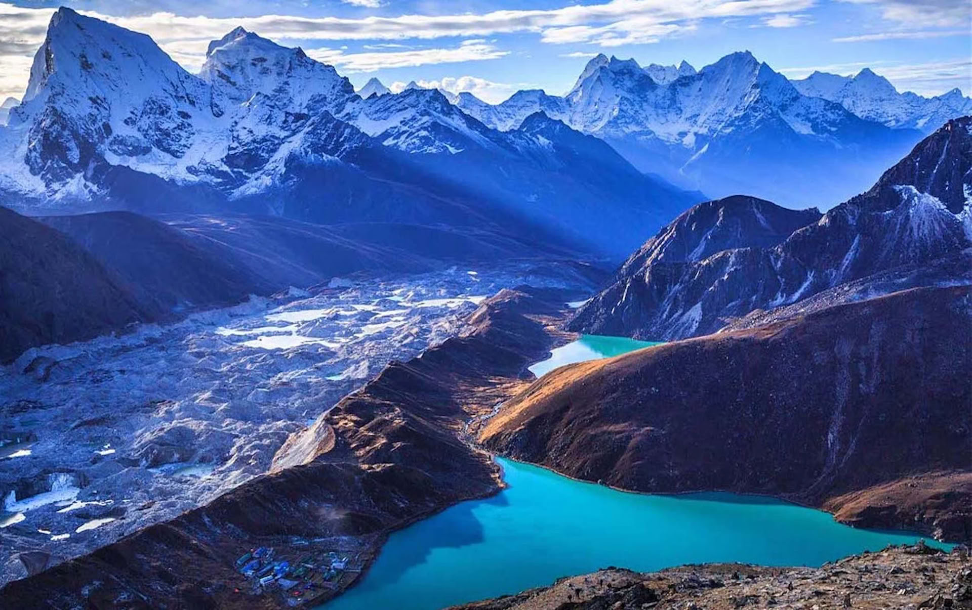 Everest Gokyo-søen-vandretur på dine drømme