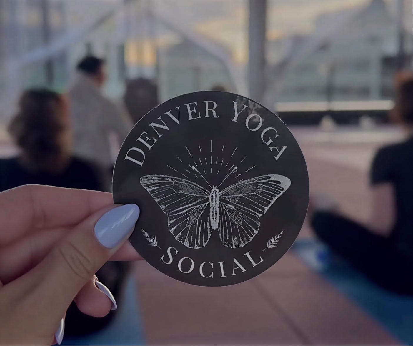Solnedgangs-yoga på tagterrasse | Denver