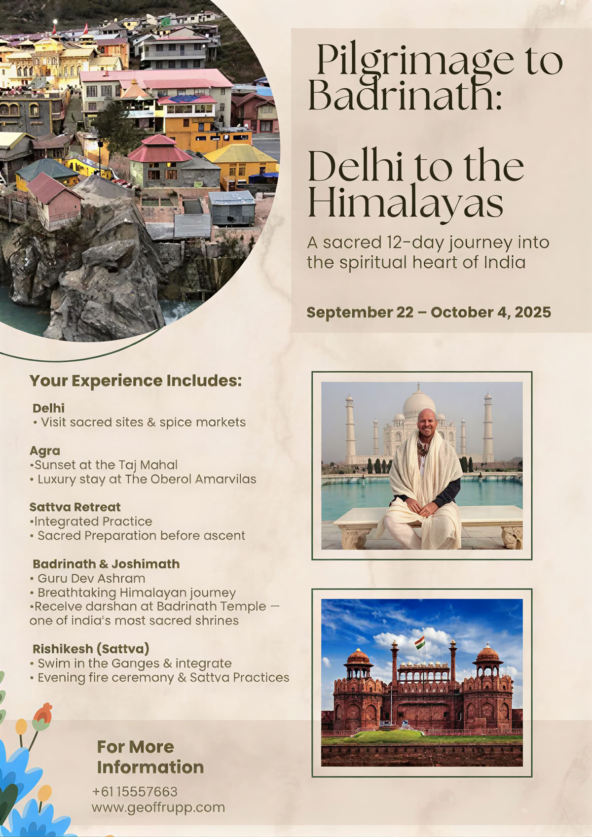 Tidens Tempel 2027 Retreat: At leve dit dharma gennem Navagraha-templerne