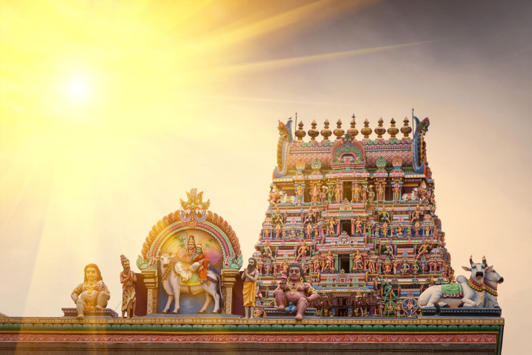 Indien-retreat: Tempel for Tid Vedic astrologi-pilgrimsrejse