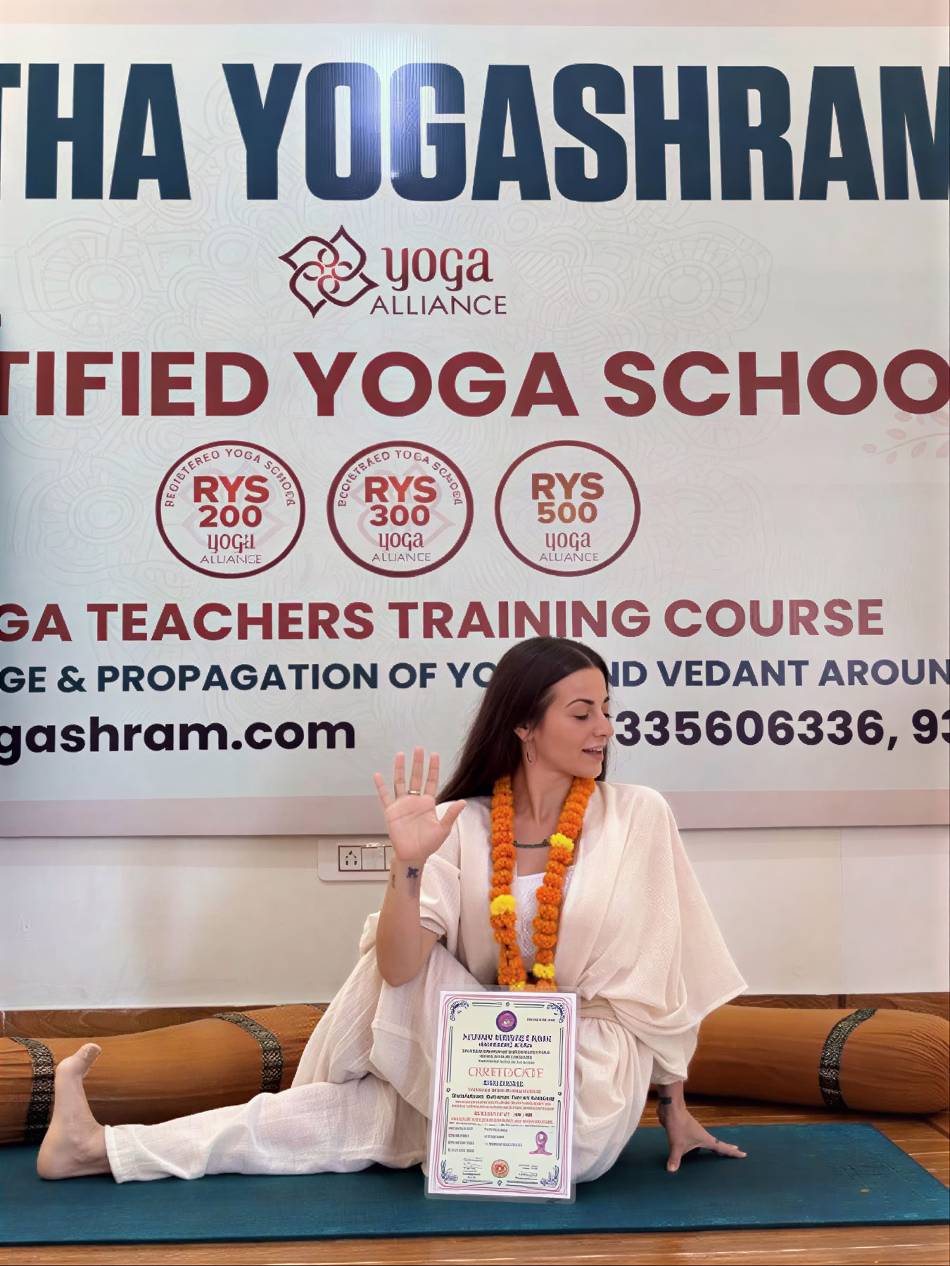 500 timers yogalæreruddannelse i Rishikesh
