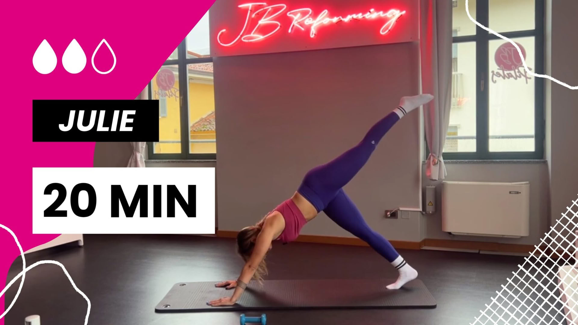 Pilates- og yoga-retreat hos JB