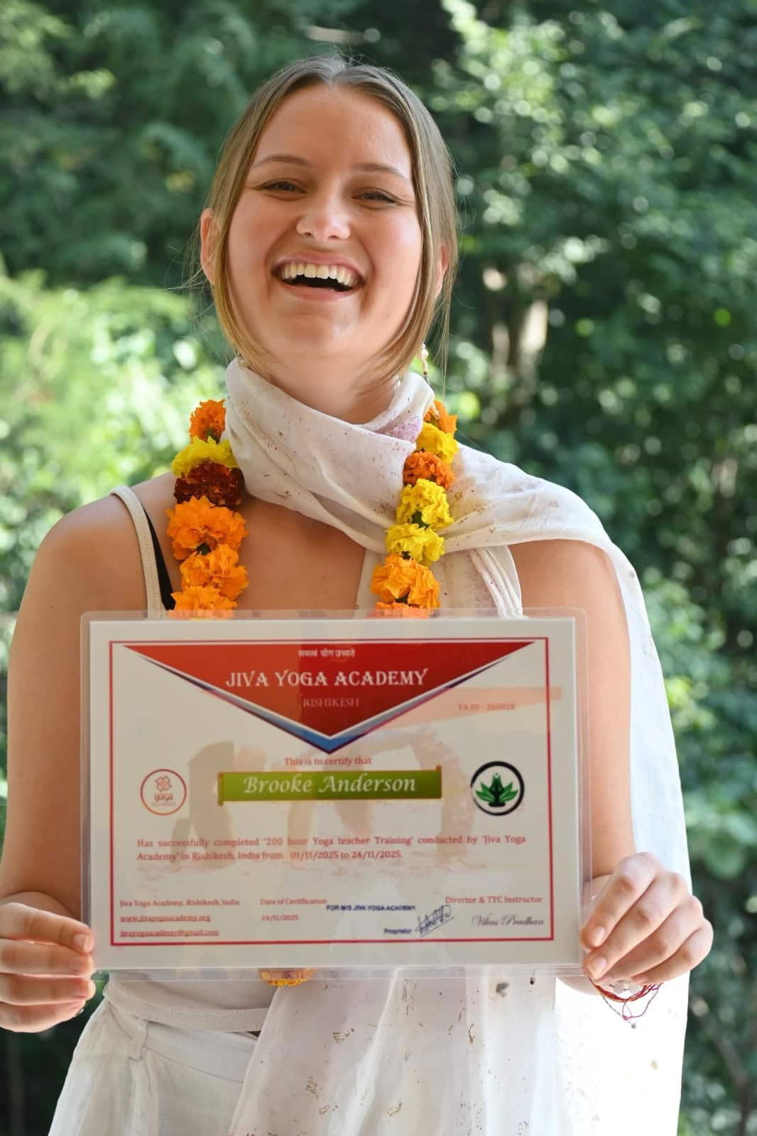 200 timers yogalæreruddannelse i Indien