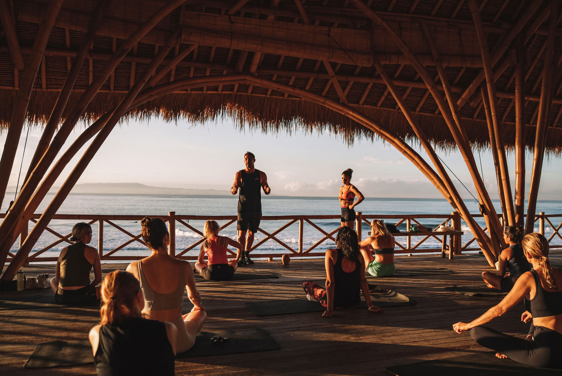 Yoga-, fitness- og pilateshold