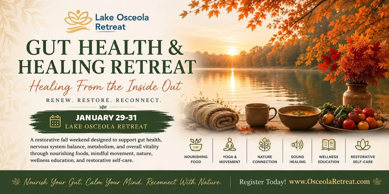 Tarmhelse- og helingsretreat — Lake Osceola Retreat