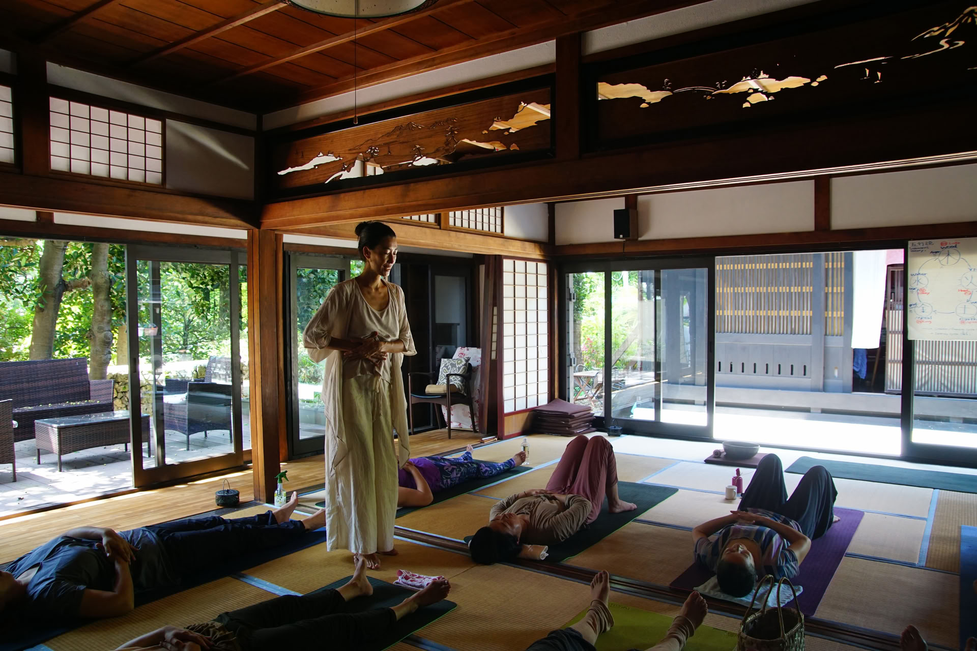 Kunsten at sætte tempoet ned: Yoga- og qigong-retreat med Yoga kuukan