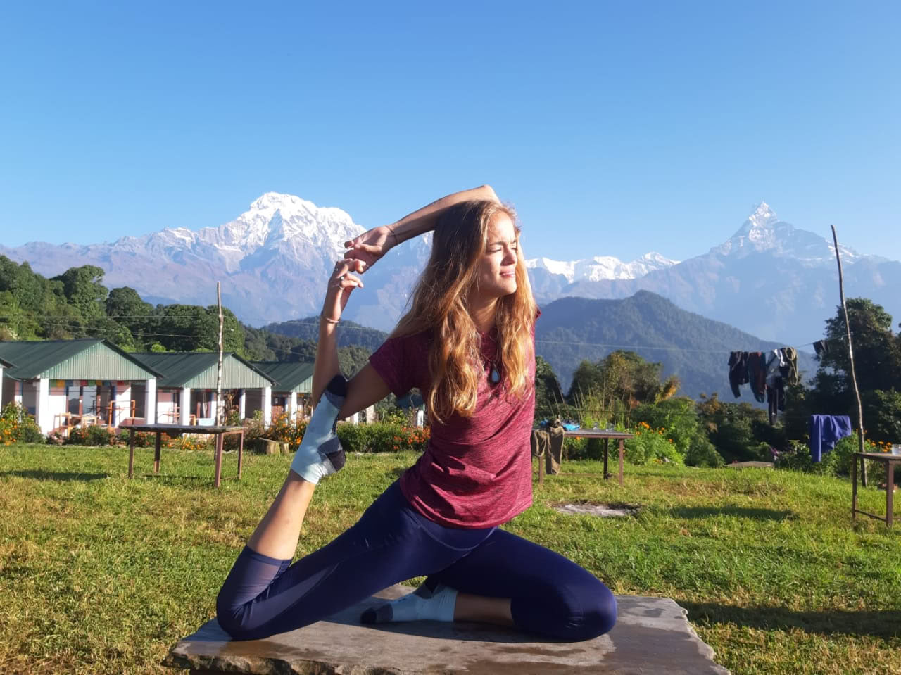 3 dage/2 nætter: yogaretreat i Dhampus