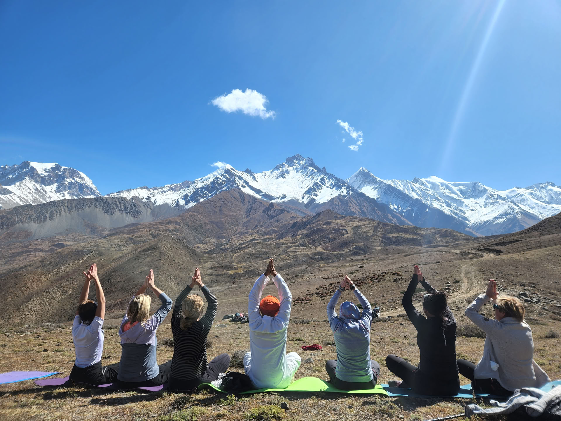 Yoga-vandring og sjælepilgrimsrejse til det hellige land Mustang