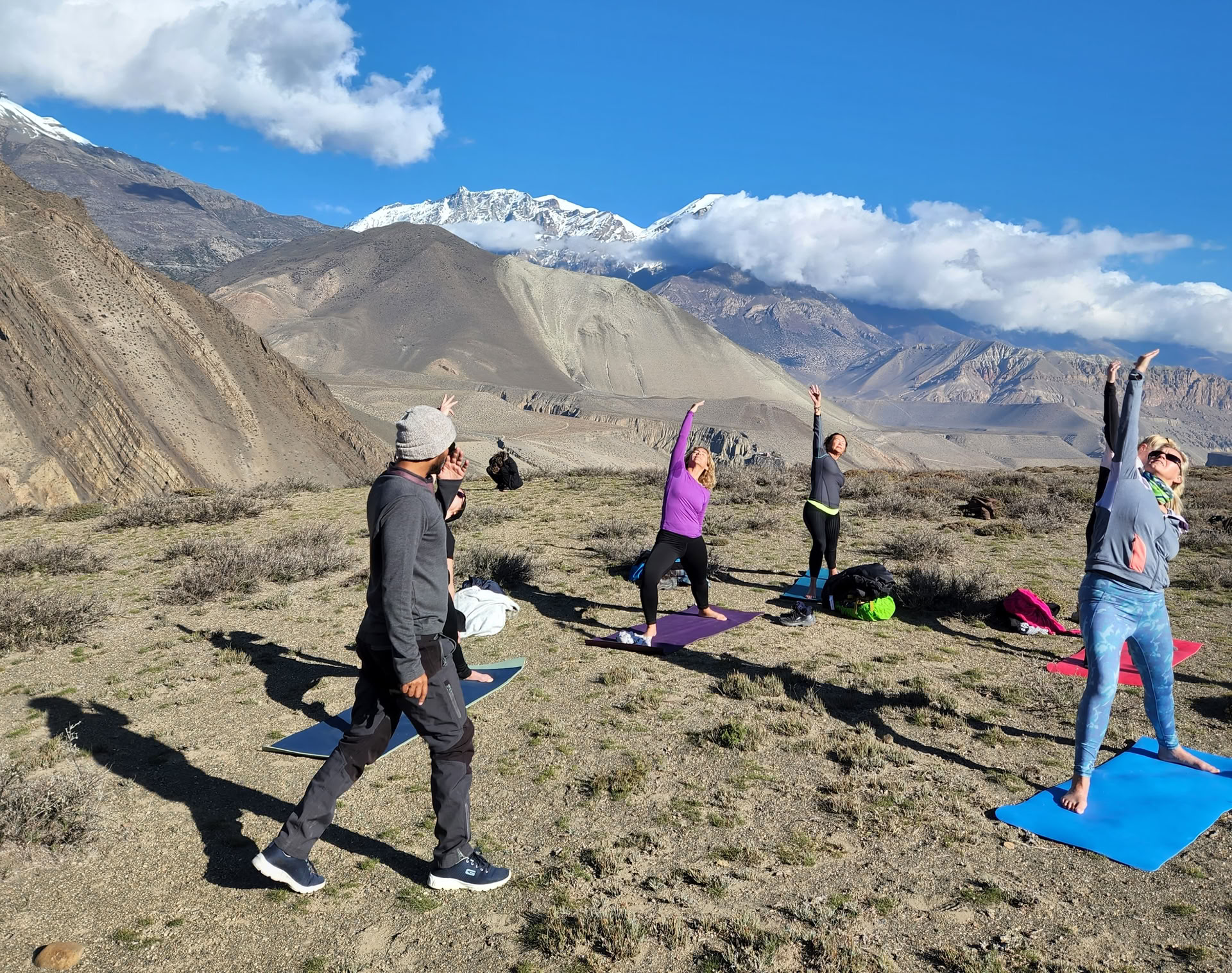 Yoga-vandring og sjælepilgrimsrejse til det hellige land Mustang