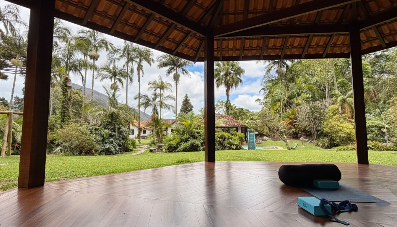 Yoga-retreat i weekenden nær Rio de Janeiro