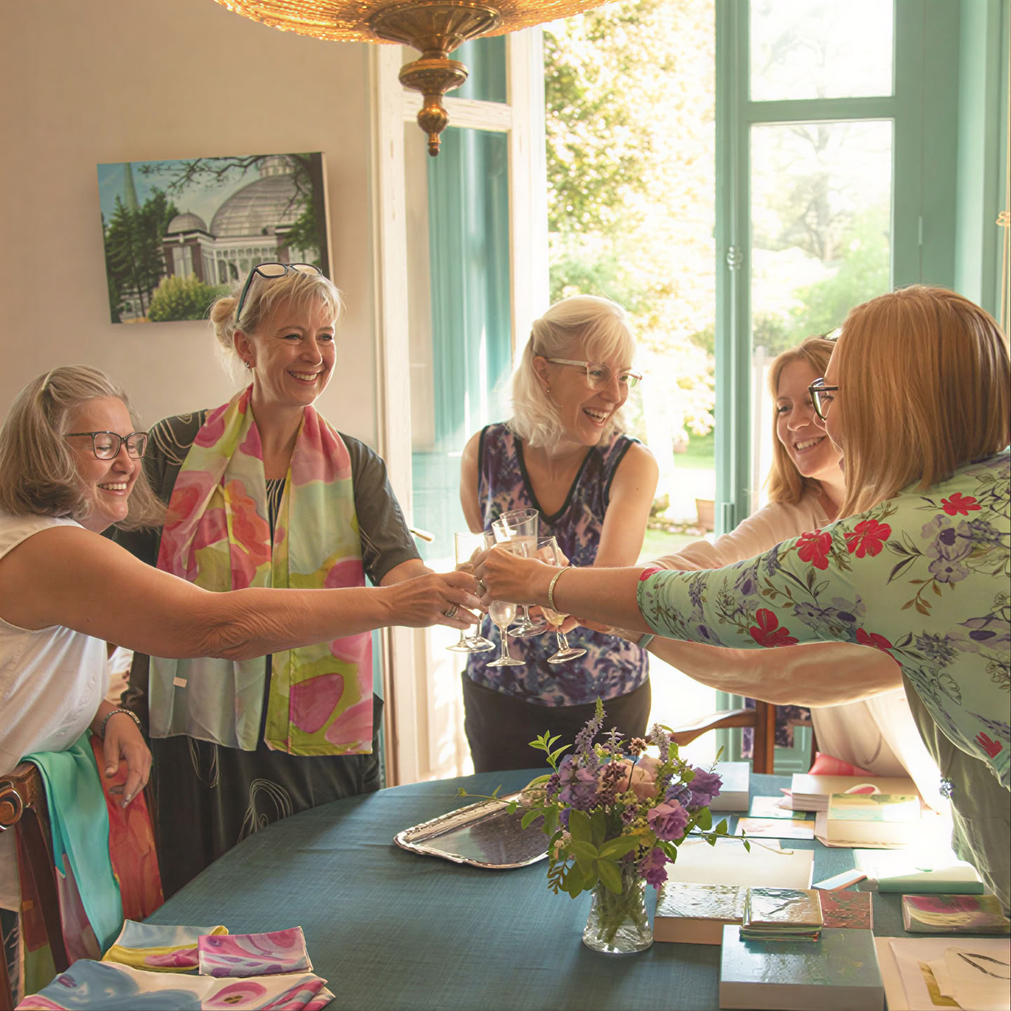 Kunstretreat for begyndere i Dordogne