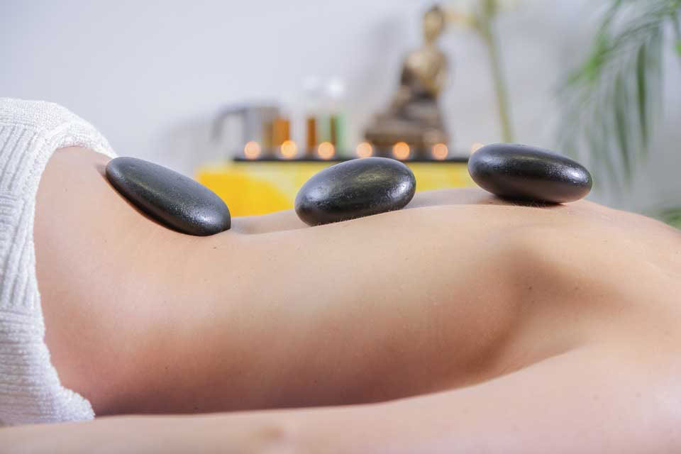 Hot stone-massage