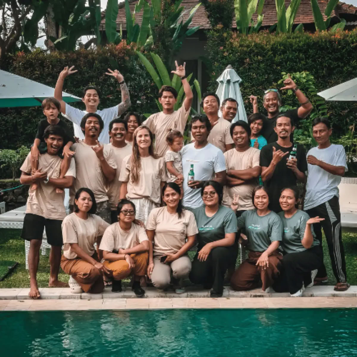 Surf- og yoga-retreat på Bali