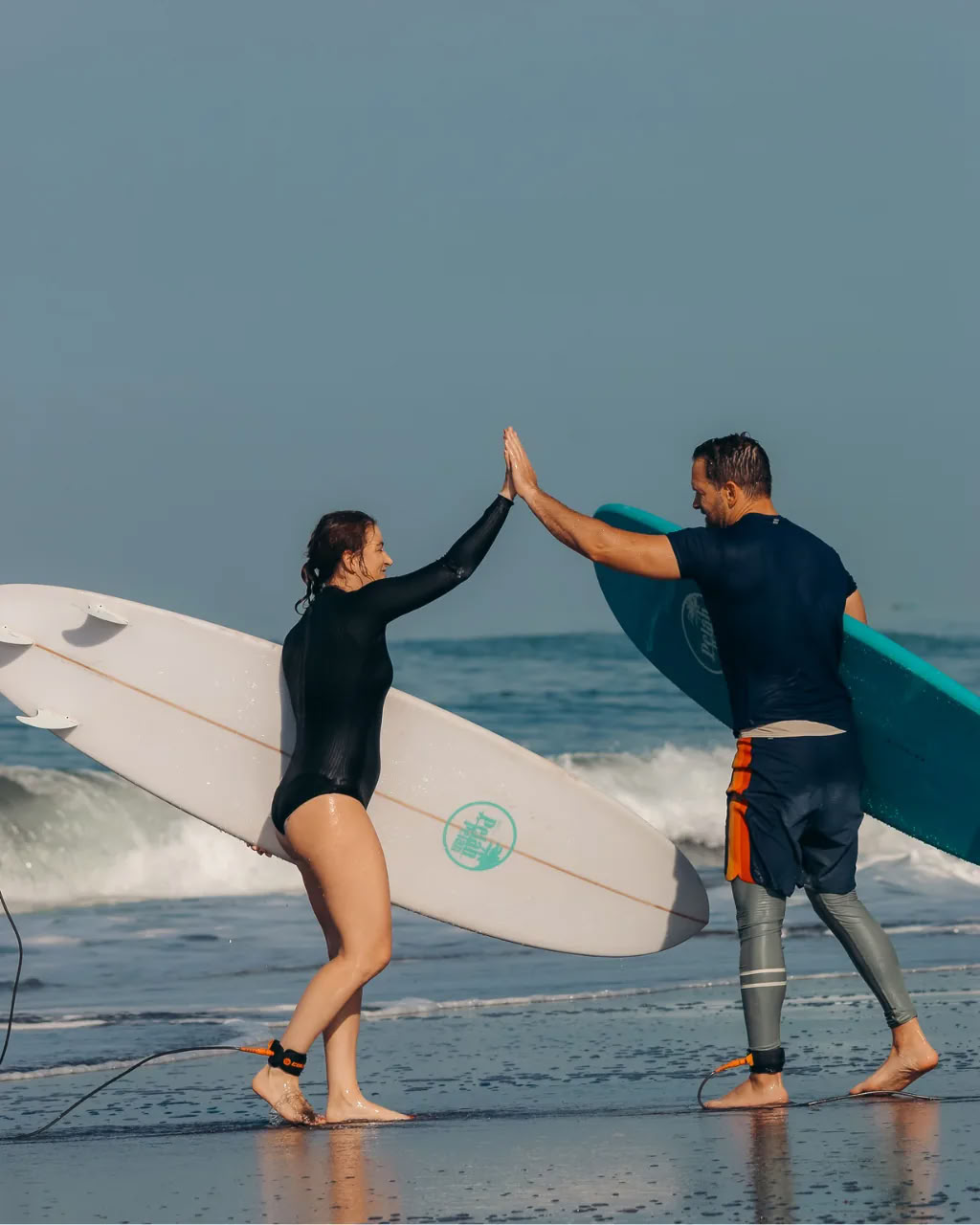 Par-surf- og yoga-retreat