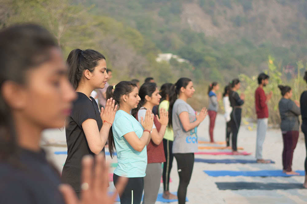 100-timers yogalæreruddannelse i Rishikesh