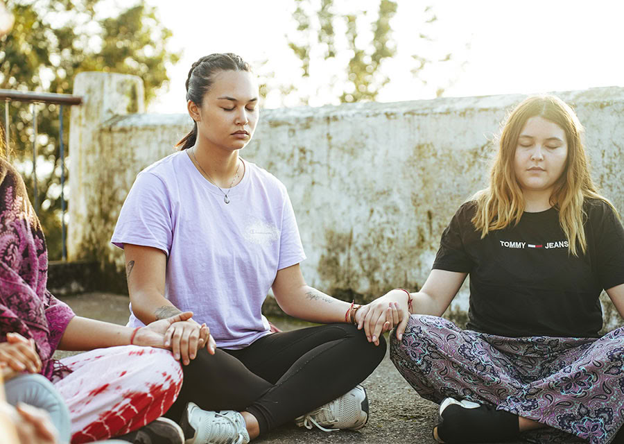 5-dages yoga- og meditationsretreat med lydhealing-session
