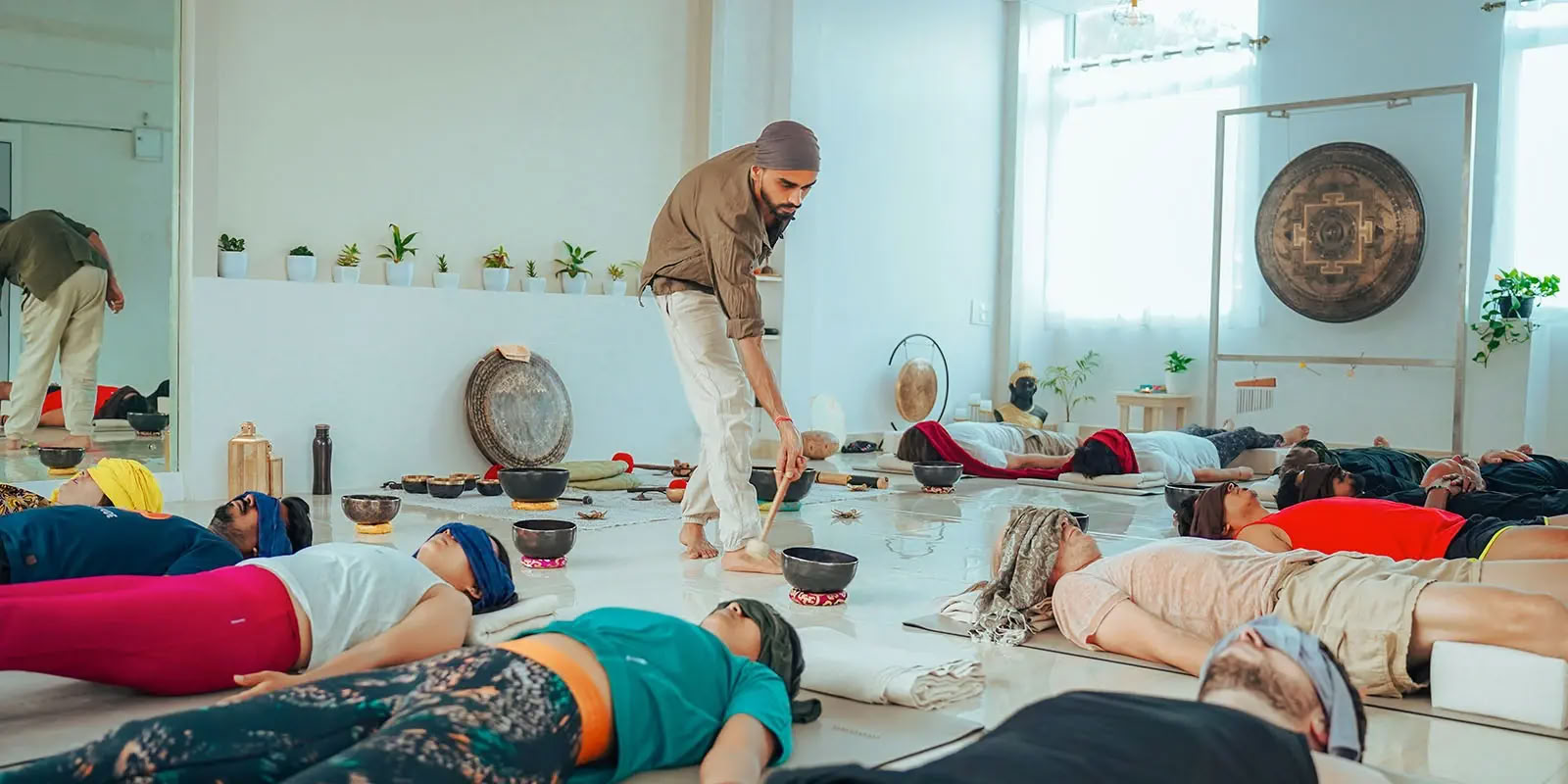 7-dages helende yoga-retreat i Rishikesh, Indien