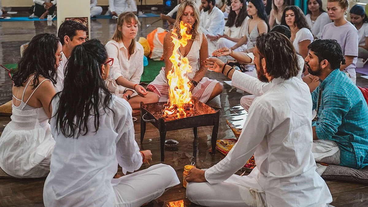 3 dages yoga-retreat i Rishikesh, Indien