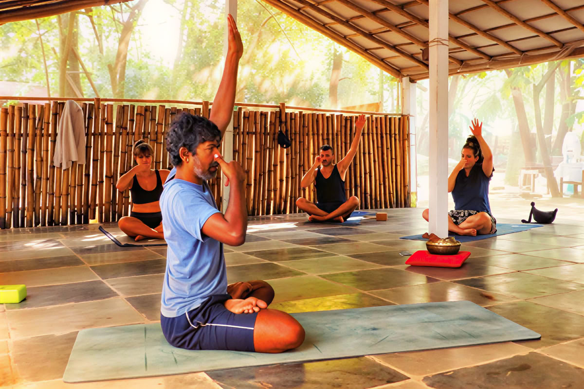 7 dages yoga-retreat i Palolem, Goa