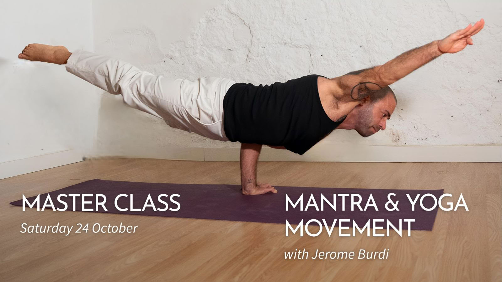 MASTER CLASS: Mantra & Yogabevægelses mesterklasse