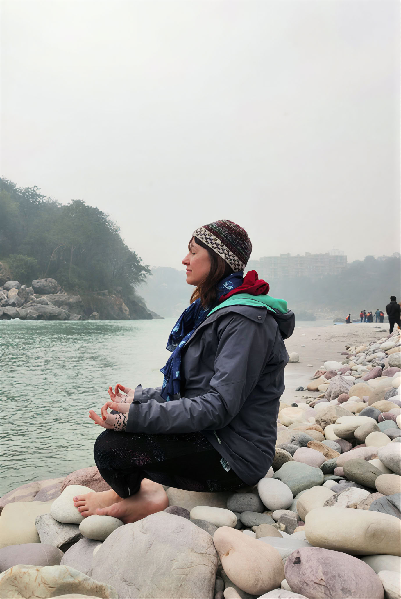 Drop-in meditation i Rishikesh