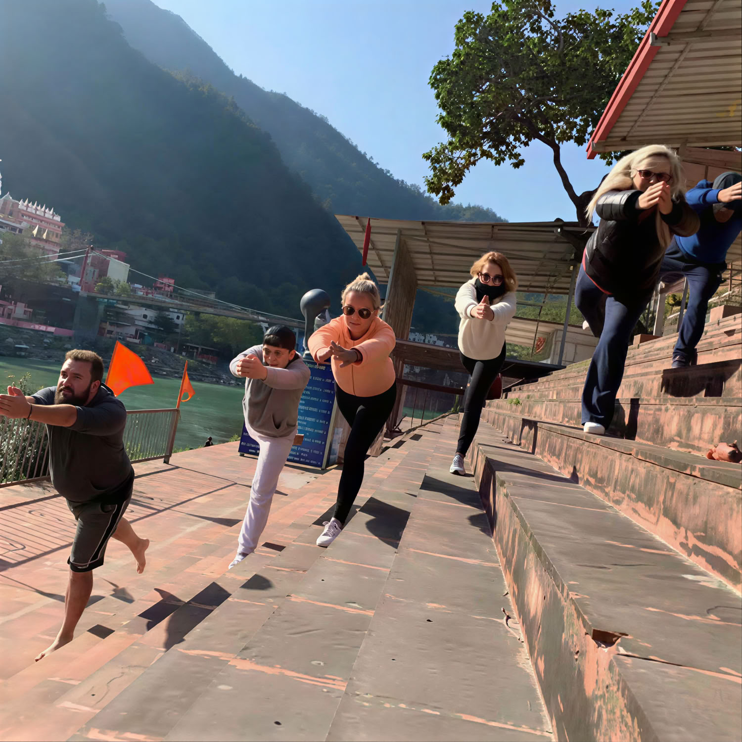 7 dages yoga-retreats i Rishikesh, Indien