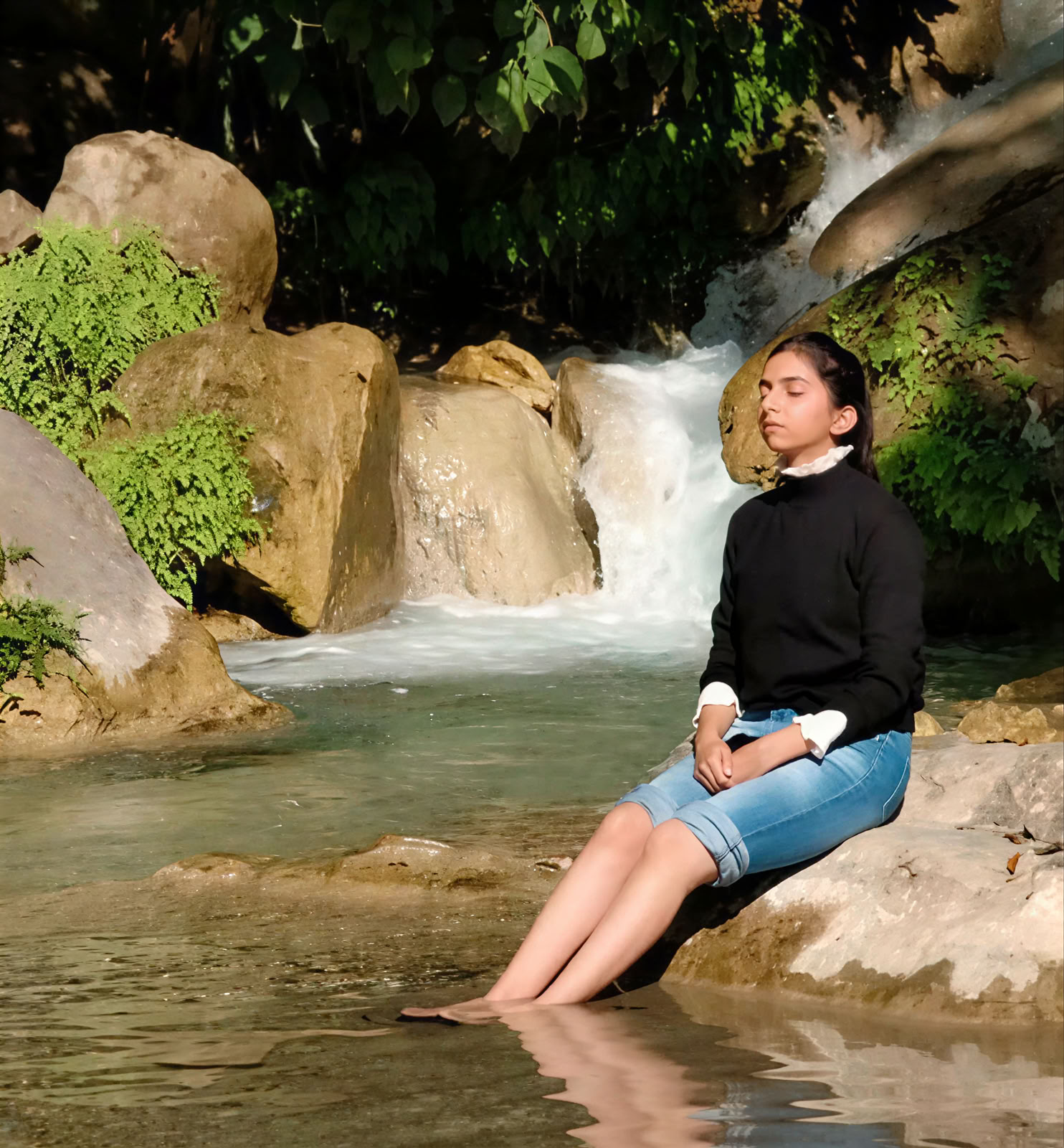 Kundalini yoga-meditationsretreat i Indien