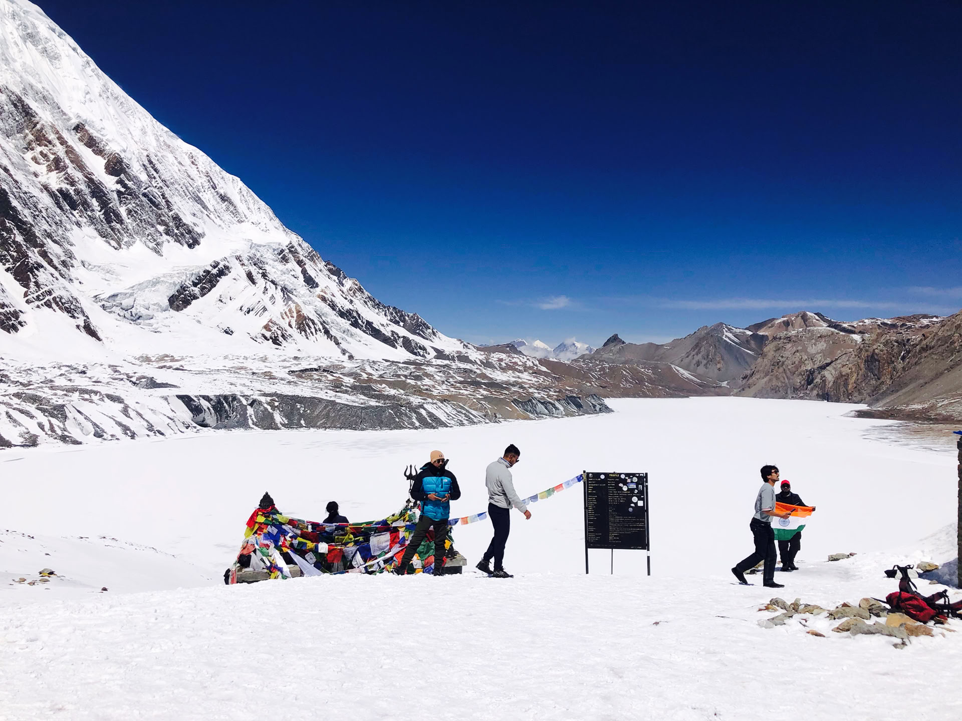 Yoga-vandring på Annapurna-ruten med Tilicho-søen