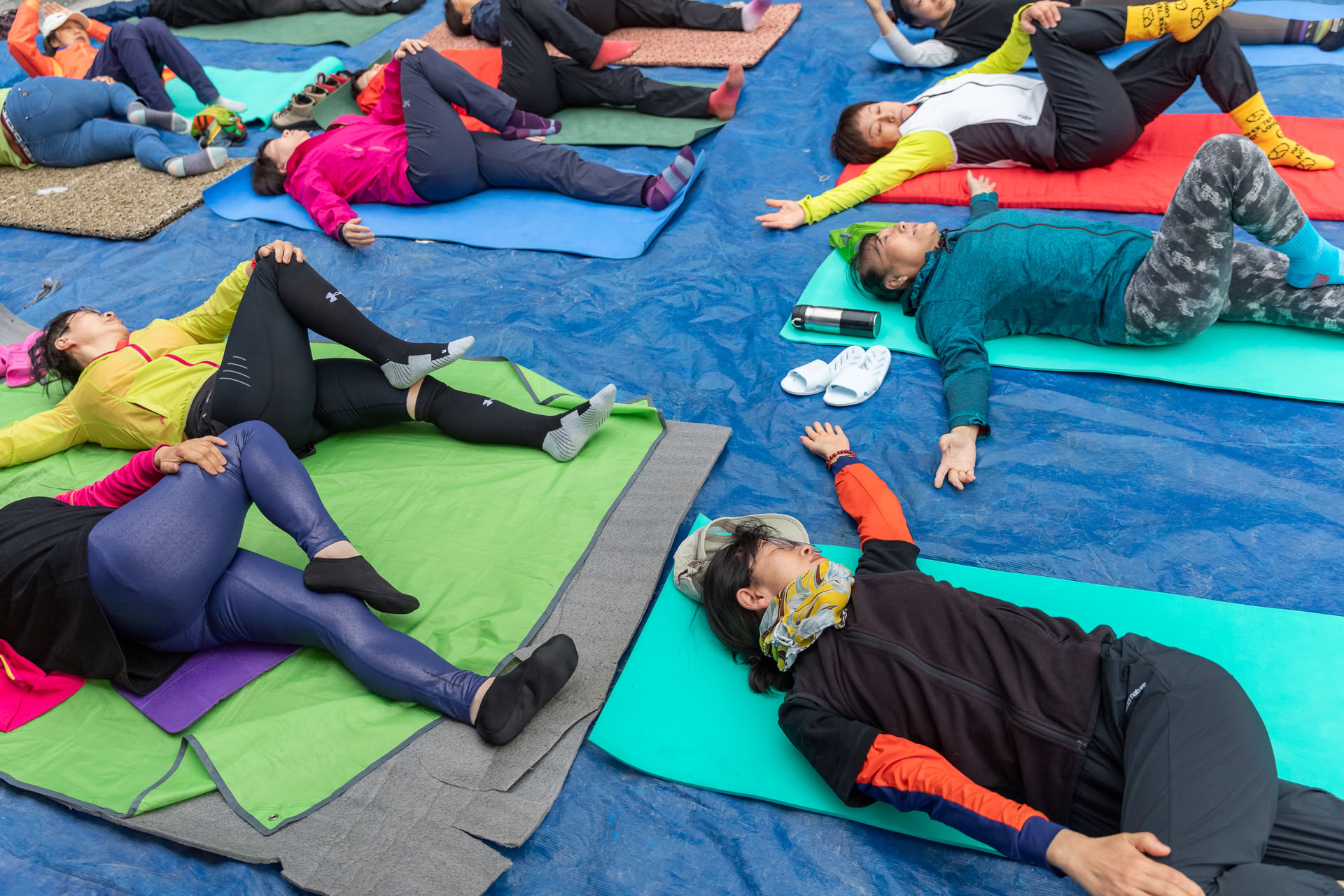 Yoga-trekking i Langtang-dalen i Nepal