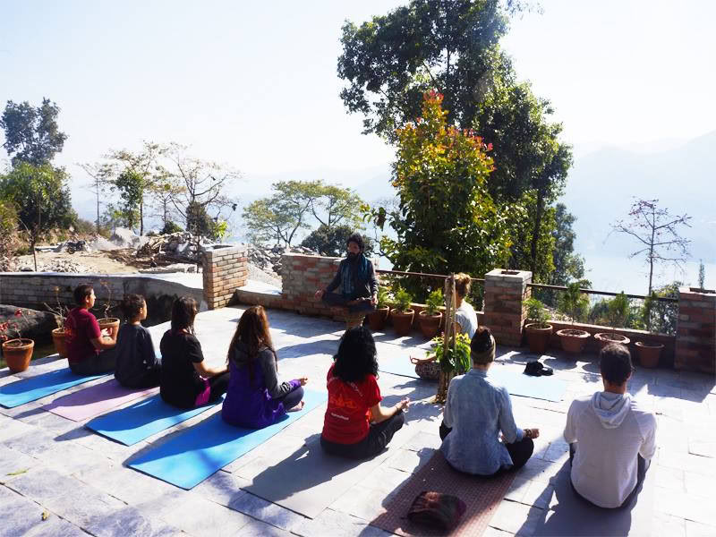 Yoga-vandretur i Nepal – 1 dag