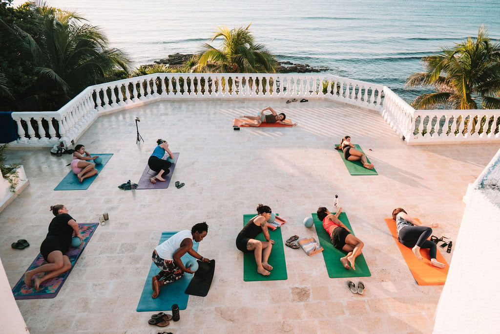 7-dages Pilates-retreat ved havet med cenote- og snorkeltur