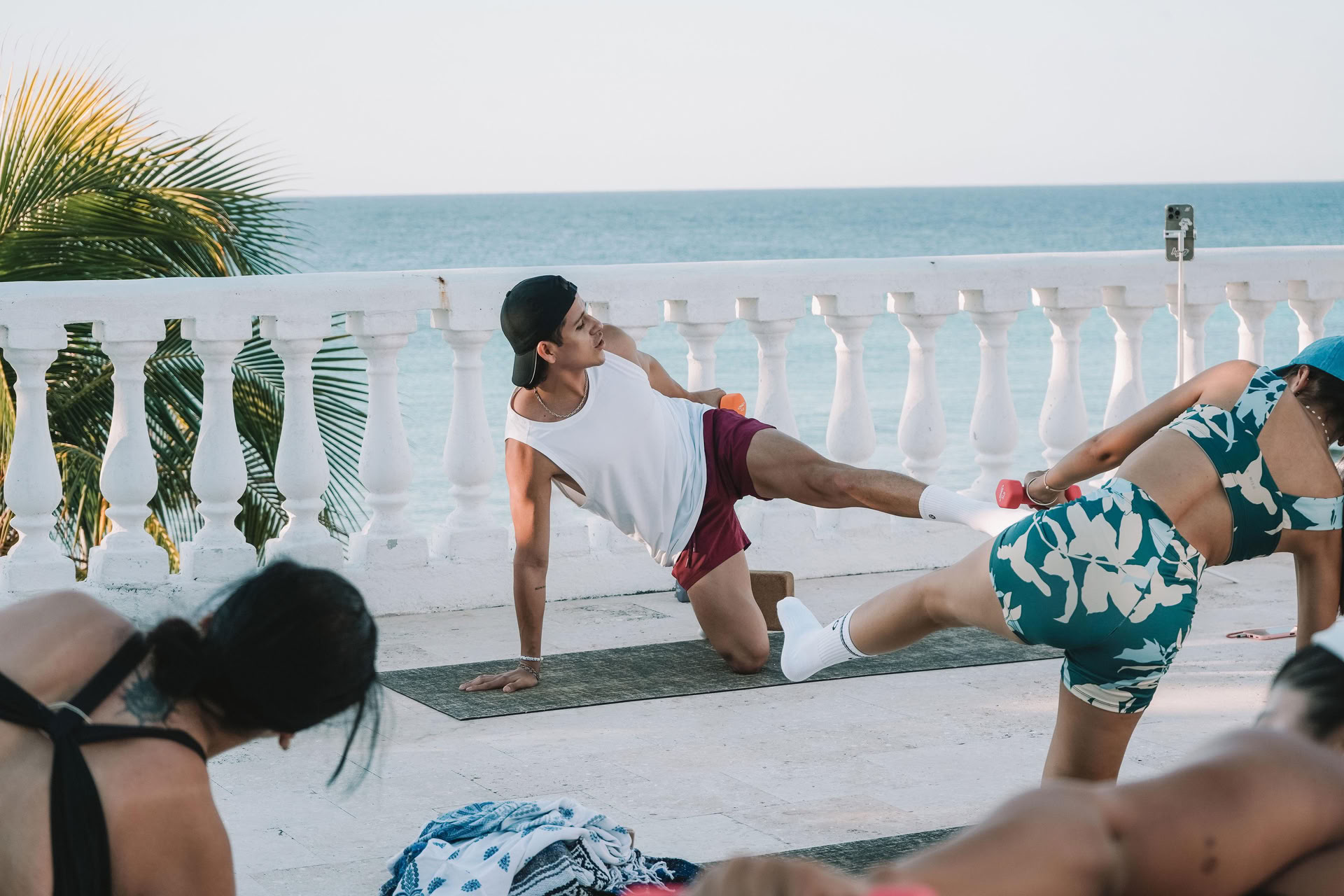 7-dages Pilates-retreat ved havet med cenote- og snorkeltur