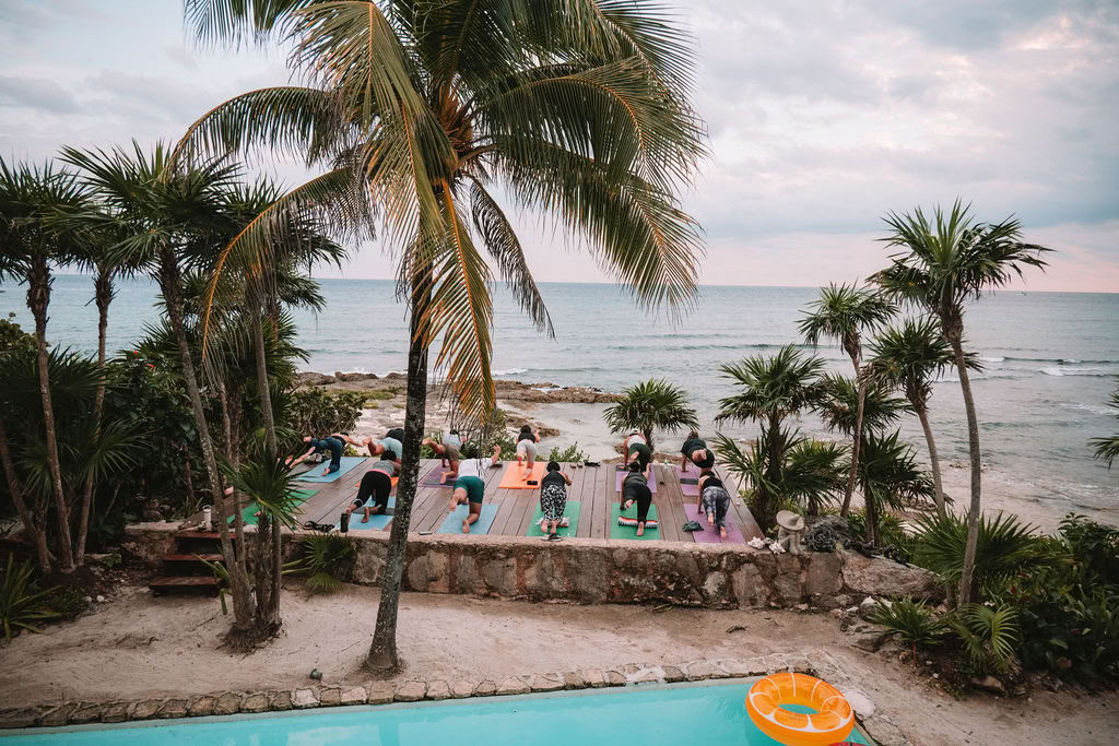 7-dages Pilates-retreat ved havet med cenote- og snorkeltur