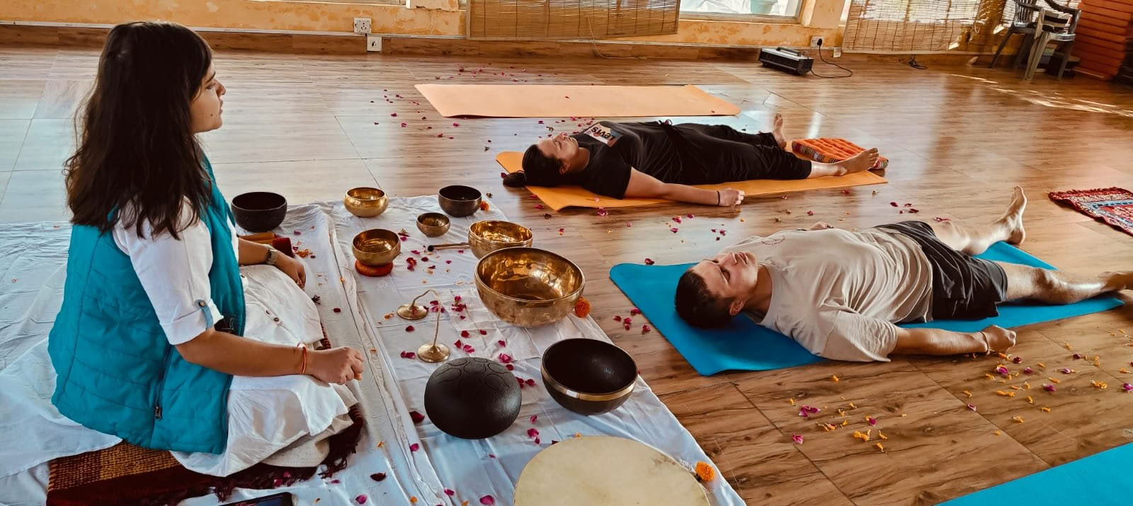 Lydhealer-læreruddannelseskursus i Rishikesh