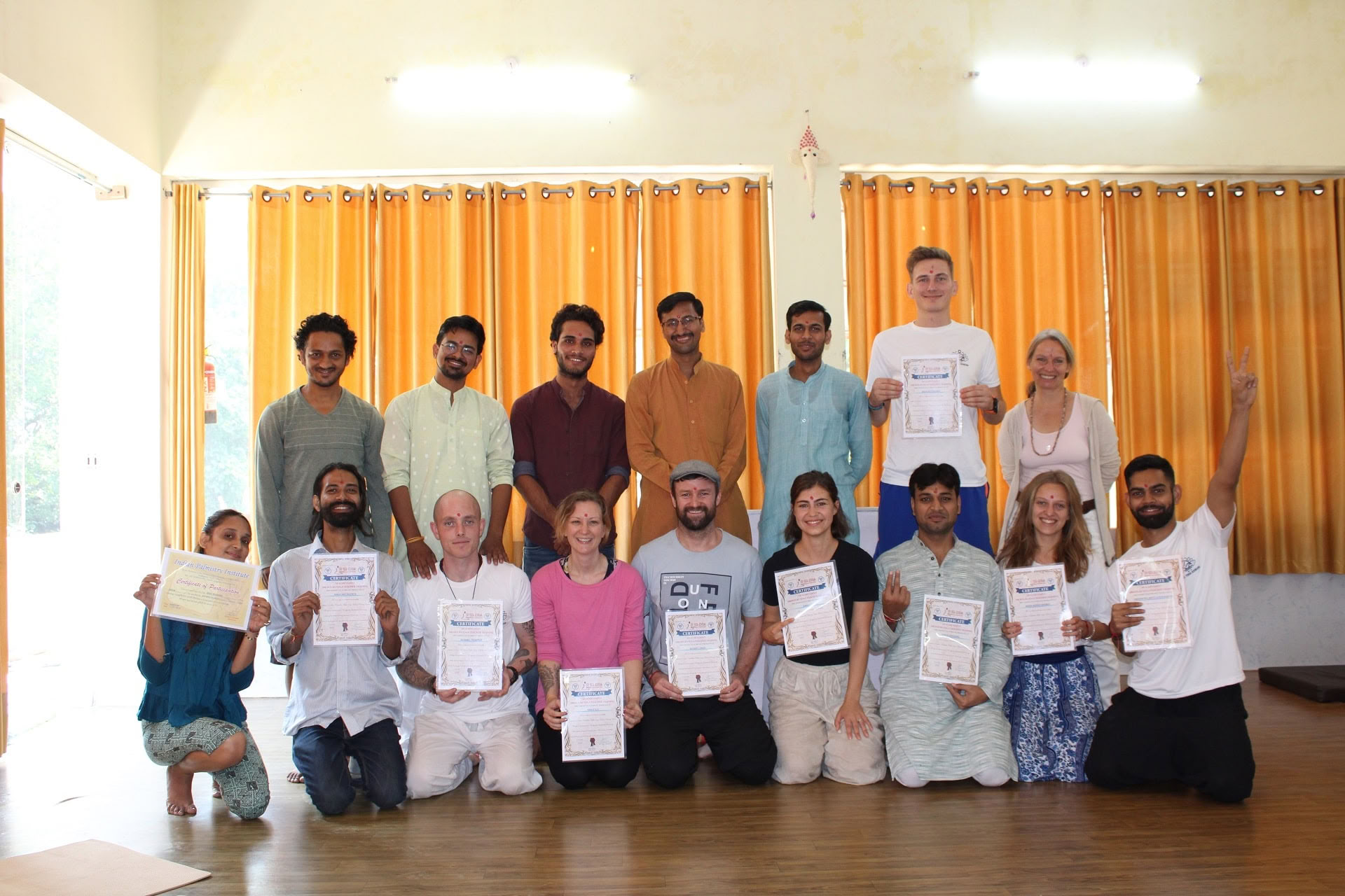 Yoga-kursus for begyndere i Rishikesh, Indien