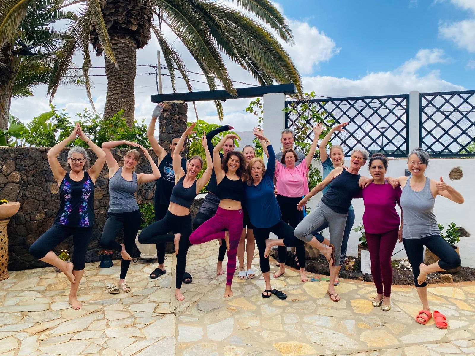Yoga-, Pilates- og vinsmagningsretreat