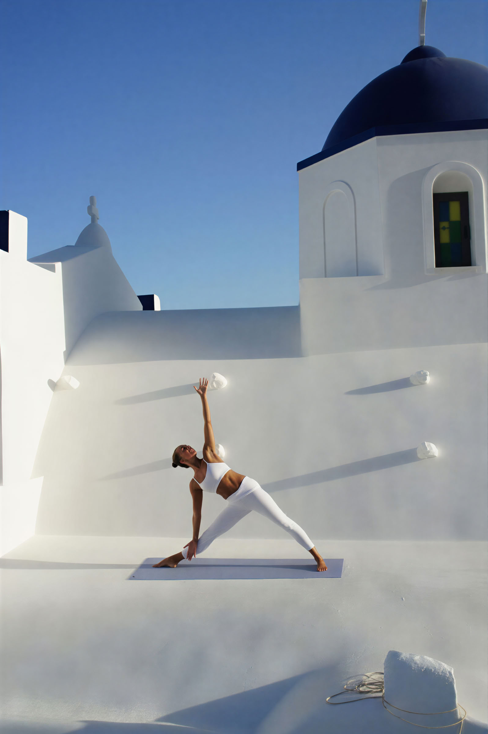 Yogaferie på Santorini