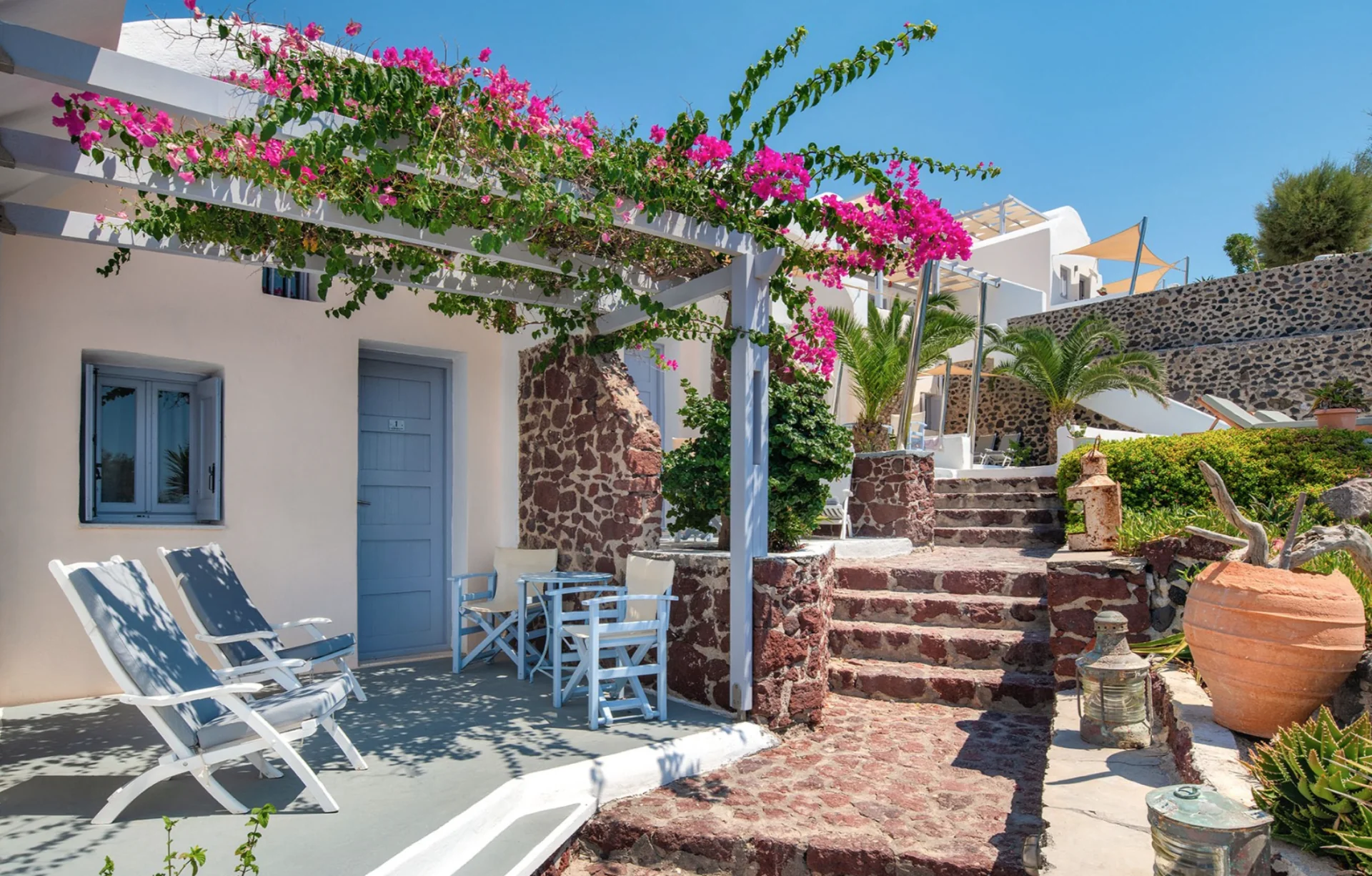 Yogaferie på Santorini