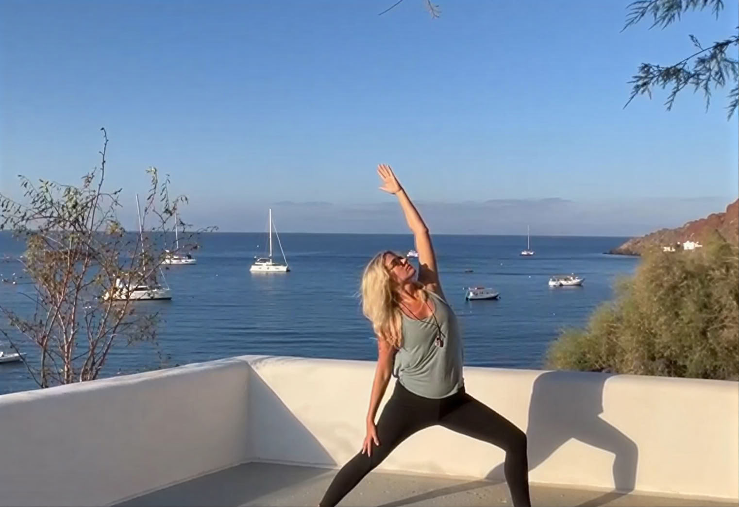 Yogaferie på Santorini