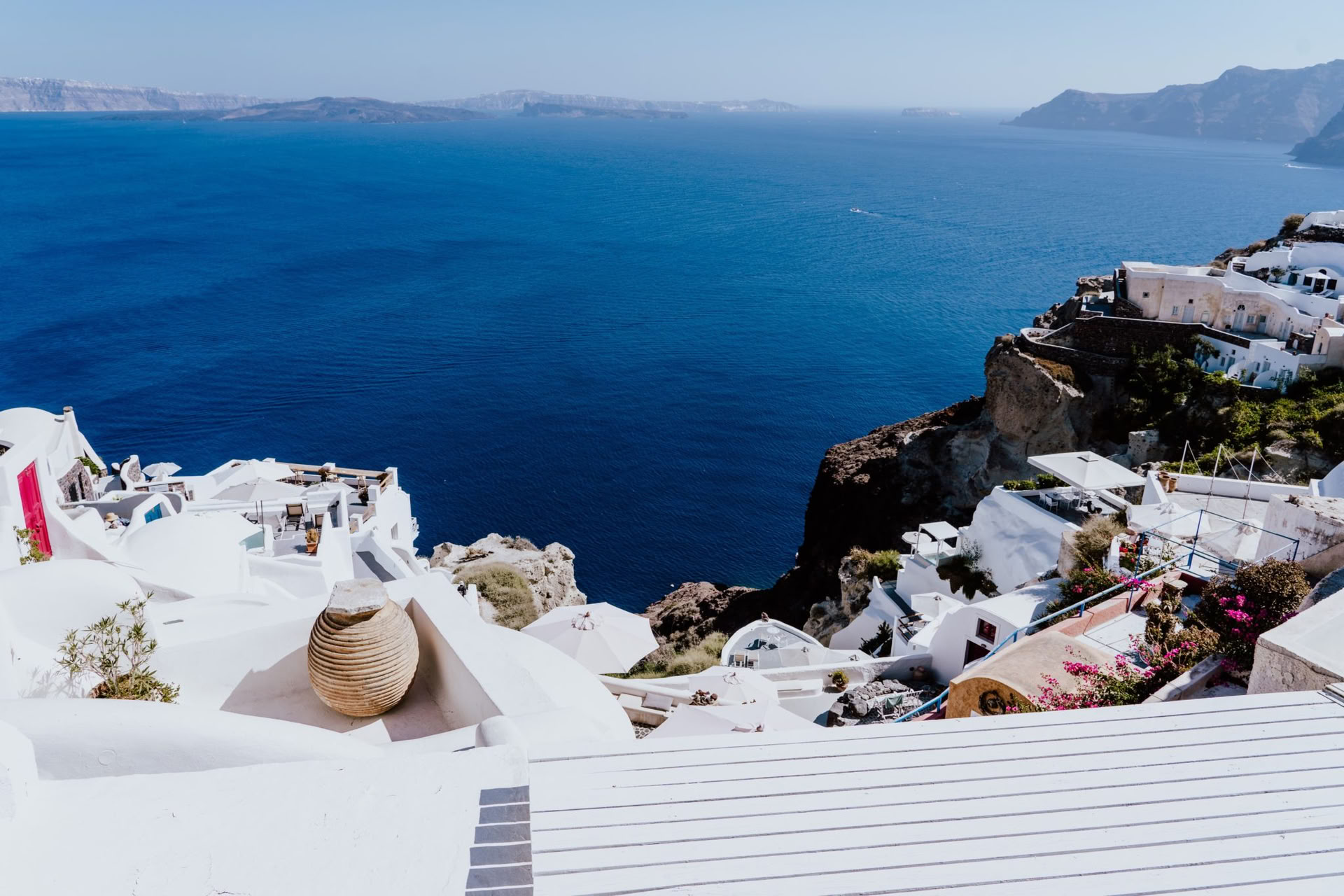 Yogaferie på Santorini