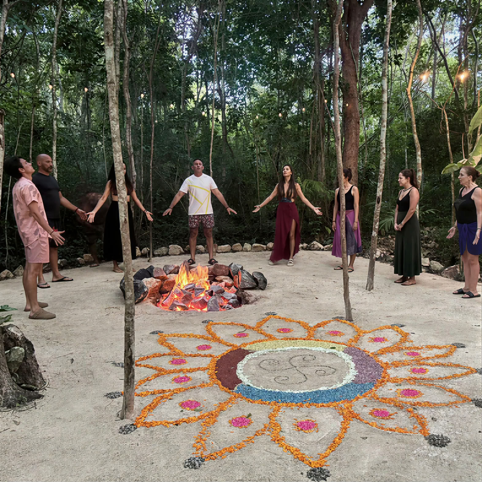 Tilbage til naturen yoga-retreat