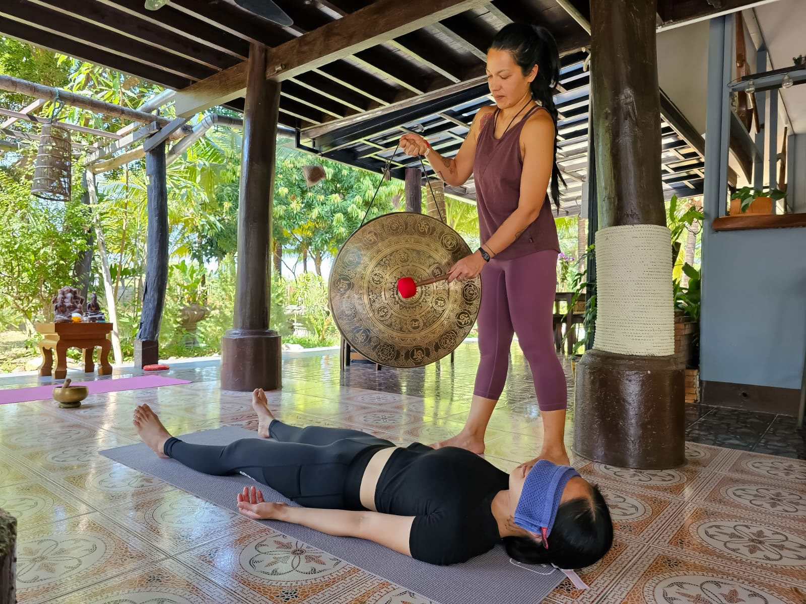 Yoga & spritz