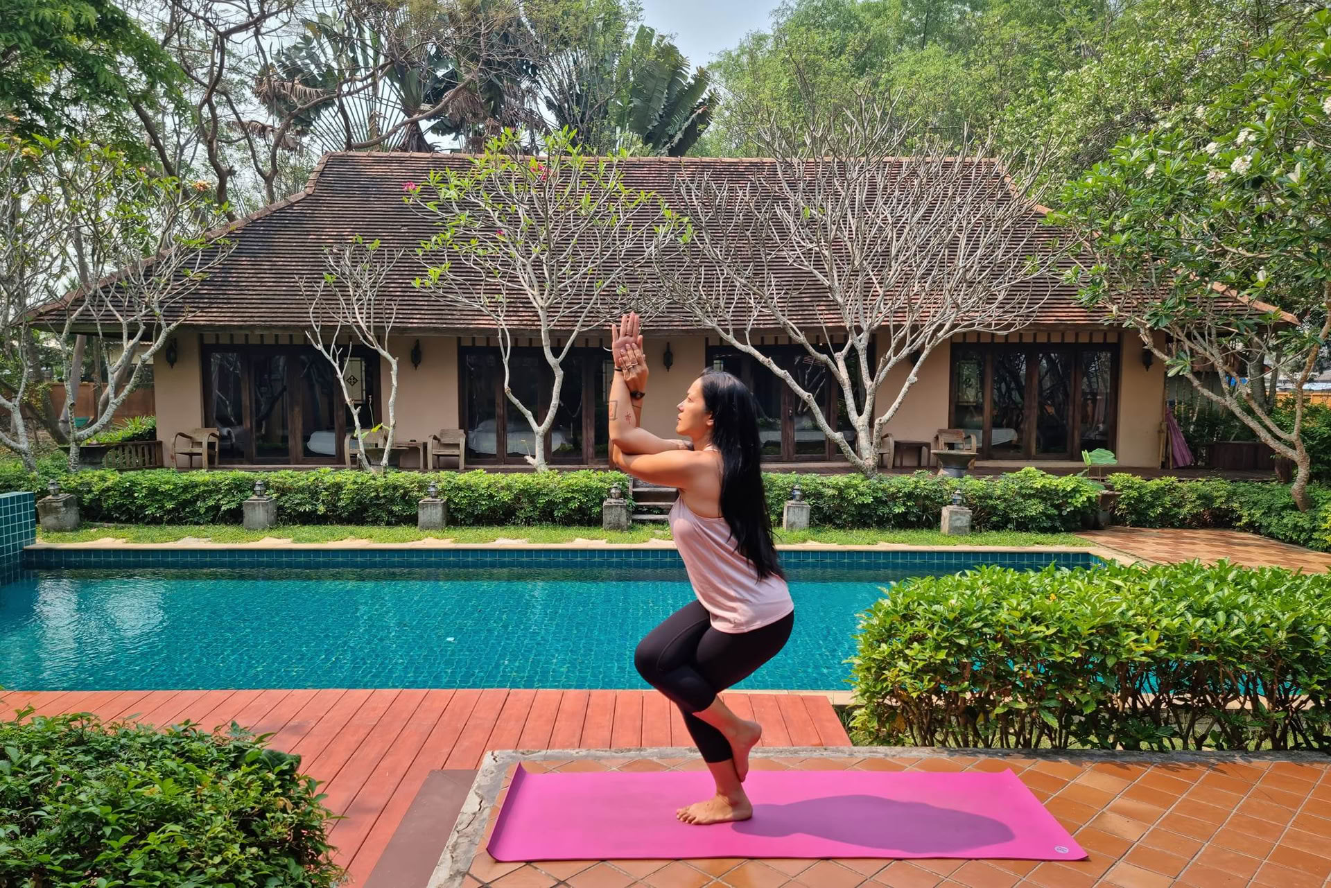 Spirituelt yoga-retreat