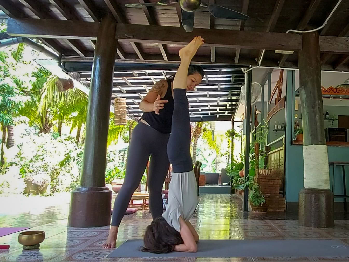 Spirituelt yoga-retreat