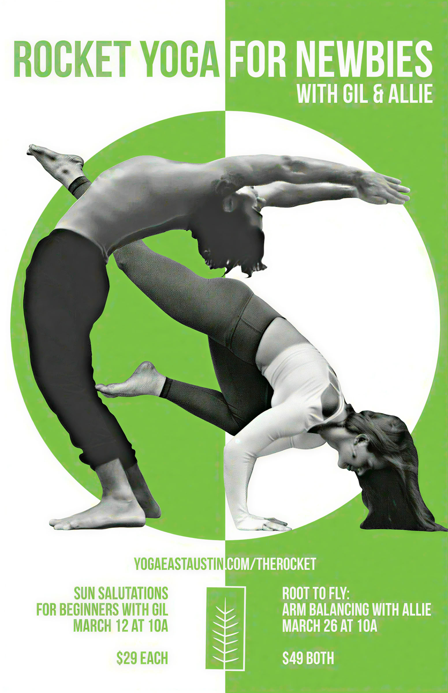 Rocket yoga for begyndere