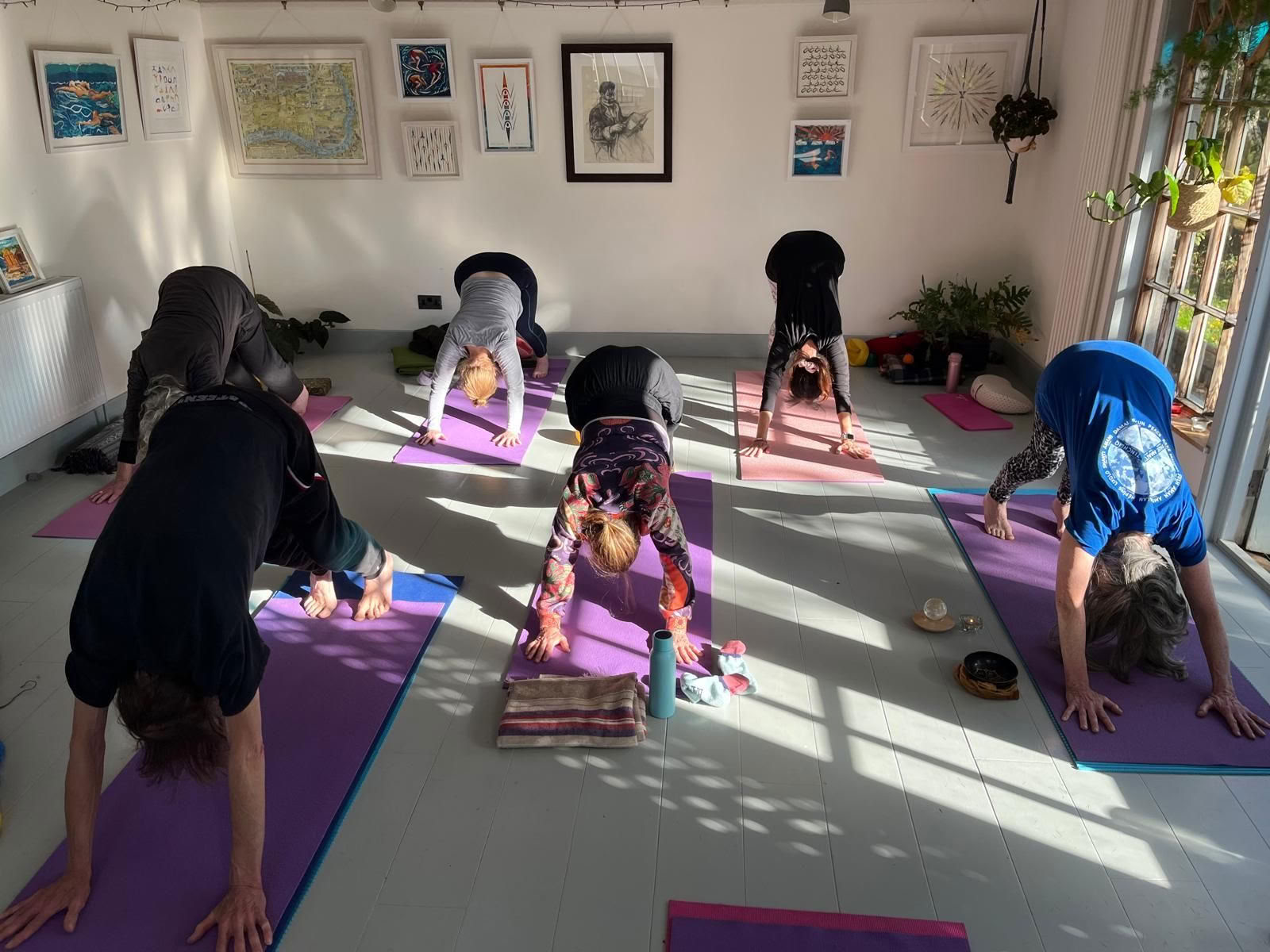 Gyldent yoga-efterårsretreat