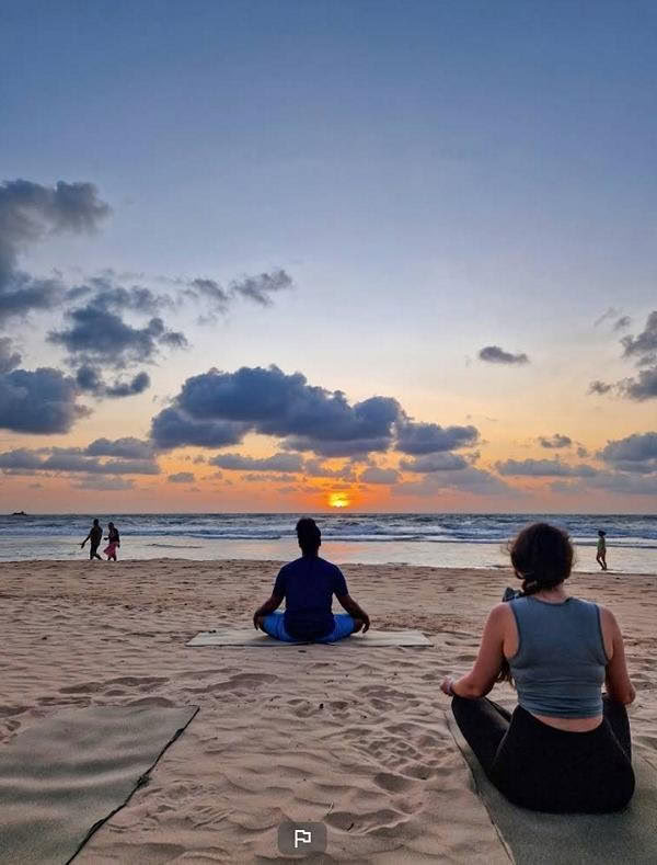 Nytårsvisionsretreat hos Yoga Bee Sri Lanka