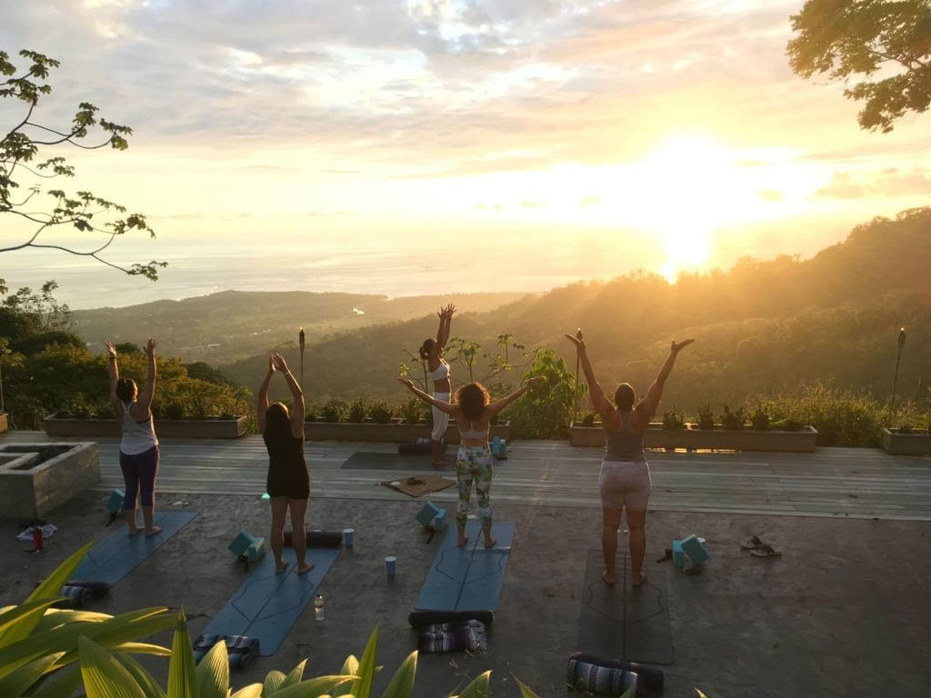 Ro i yogaretreat med Elena